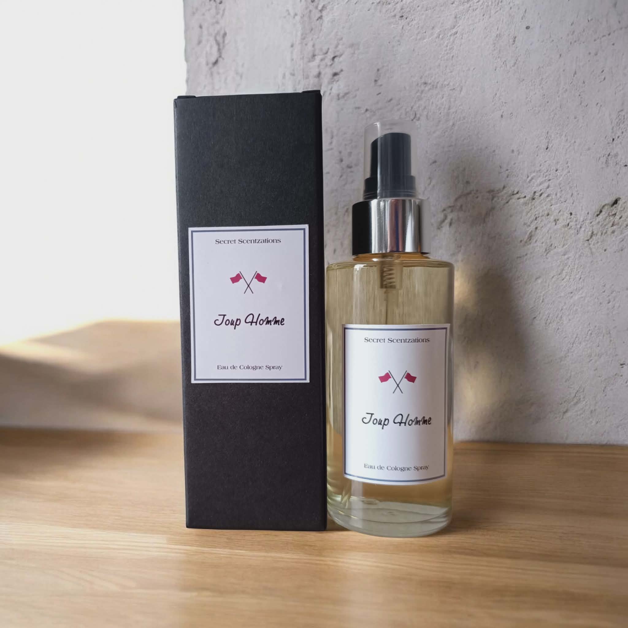 Men's luxury eau de cologne - choose your scent - Secret Scentzations