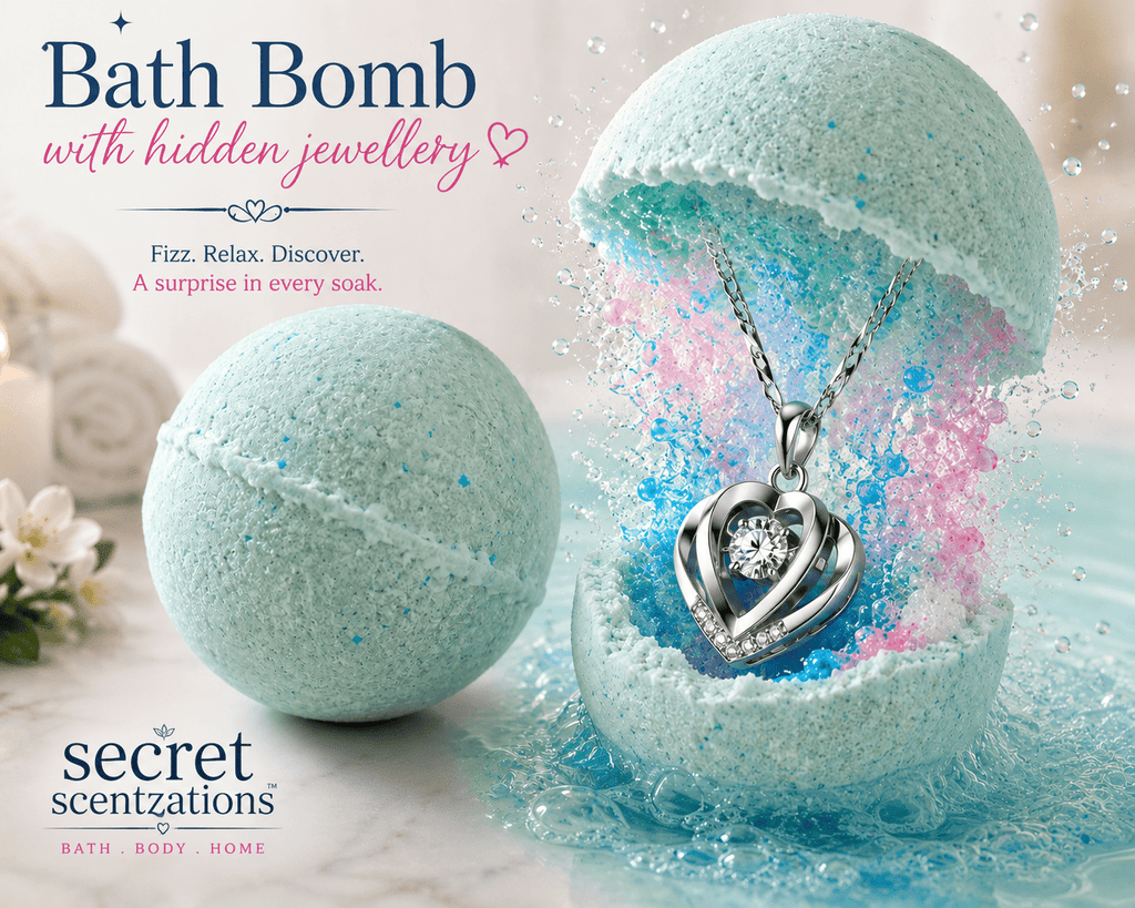 1000 Wishes Jewellery Bath Bomb - Secret scentzations & T Belle