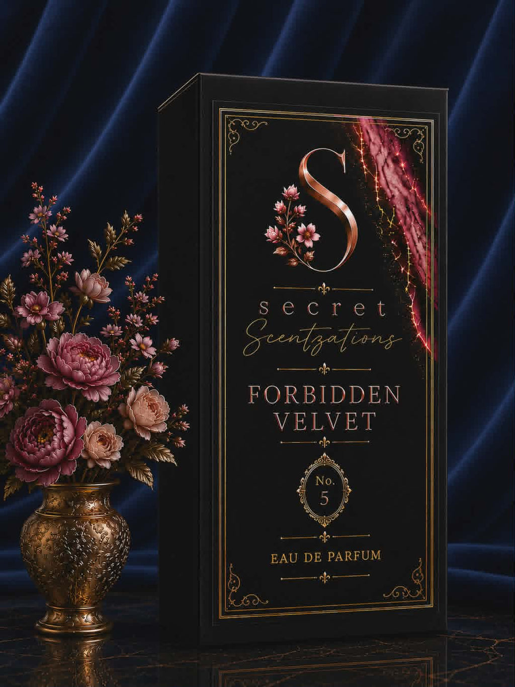 Forbidden Velvet No. 5 – Ladies' Eau de Parfum - Secret scentzations & T Belle