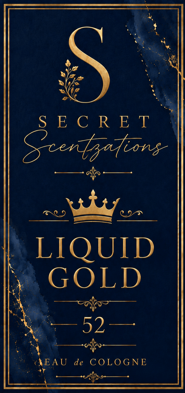 Liquid Gold No. 52 – Men's Eau de Cologne - Secret scentzations & T Belle