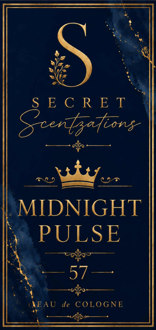 Midnight Pulse No. 57 – Men's Eau de Cologne 100ml - Secret scentzations & T Belle