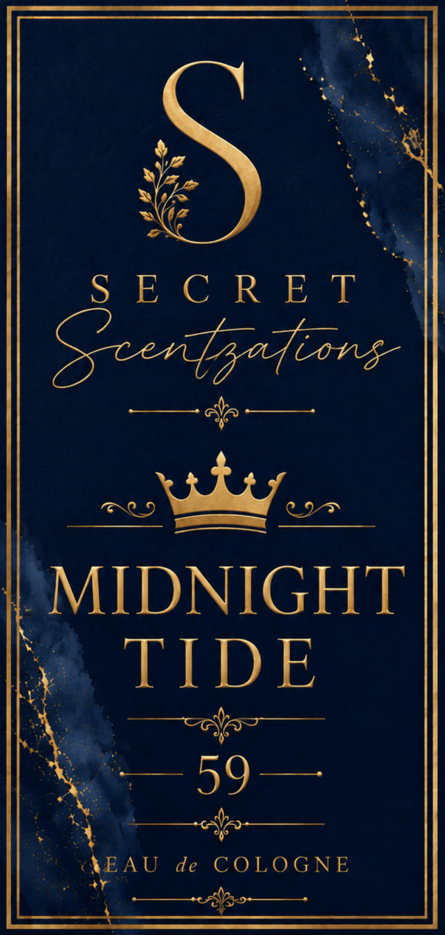 Midnight Tide No. 59 – Men's Eau de Cologne 100ml - Secret scentzations & T Belle