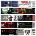Personalised Music Concert Ticket Gift – Custom Keepsake Photo Card - Secret scentzations & T Belle