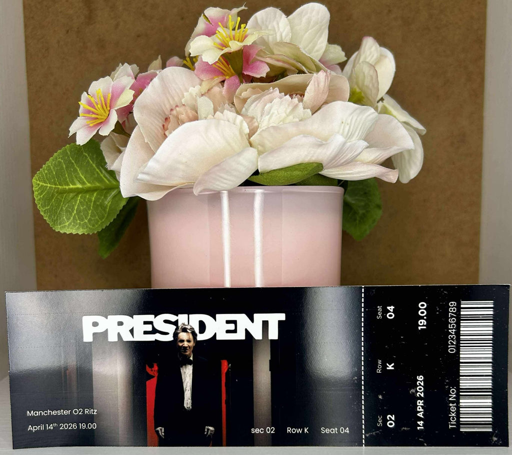 Personalised Music Concert Ticket Gift – Custom Keepsake Photo Card - Secret scentzations & T Belle