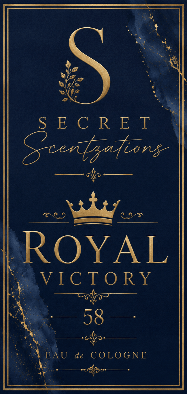 Royal Victory No. 58 – Men's Eau de Cologne 100ml - Secret scentzations & T Belle