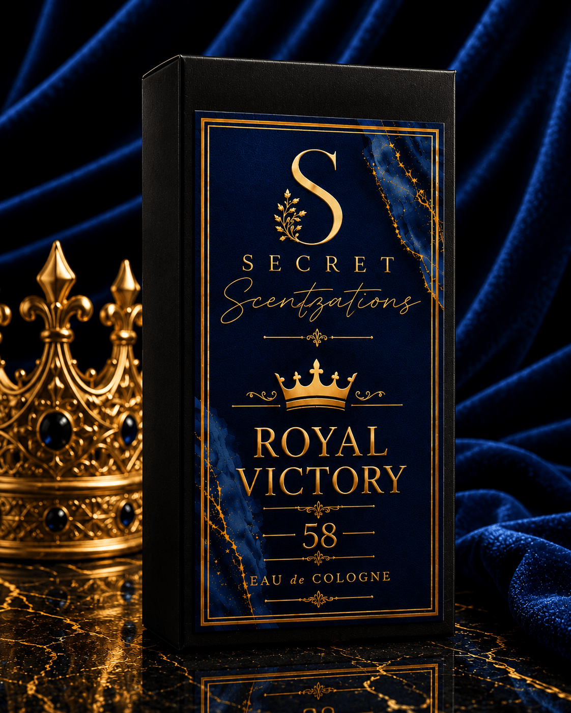 Royal Victory No. 58 – Men's Eau de Cologne - Secret scentzations & T Belle