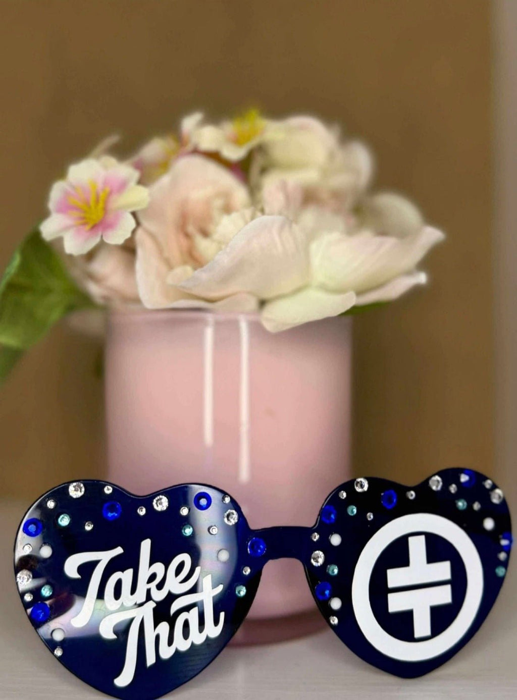 Take That Concert Sunglasses | Heart-Shaped Festival Glasses | Personalised Fan Accessory - Secret scentzations & T Belle