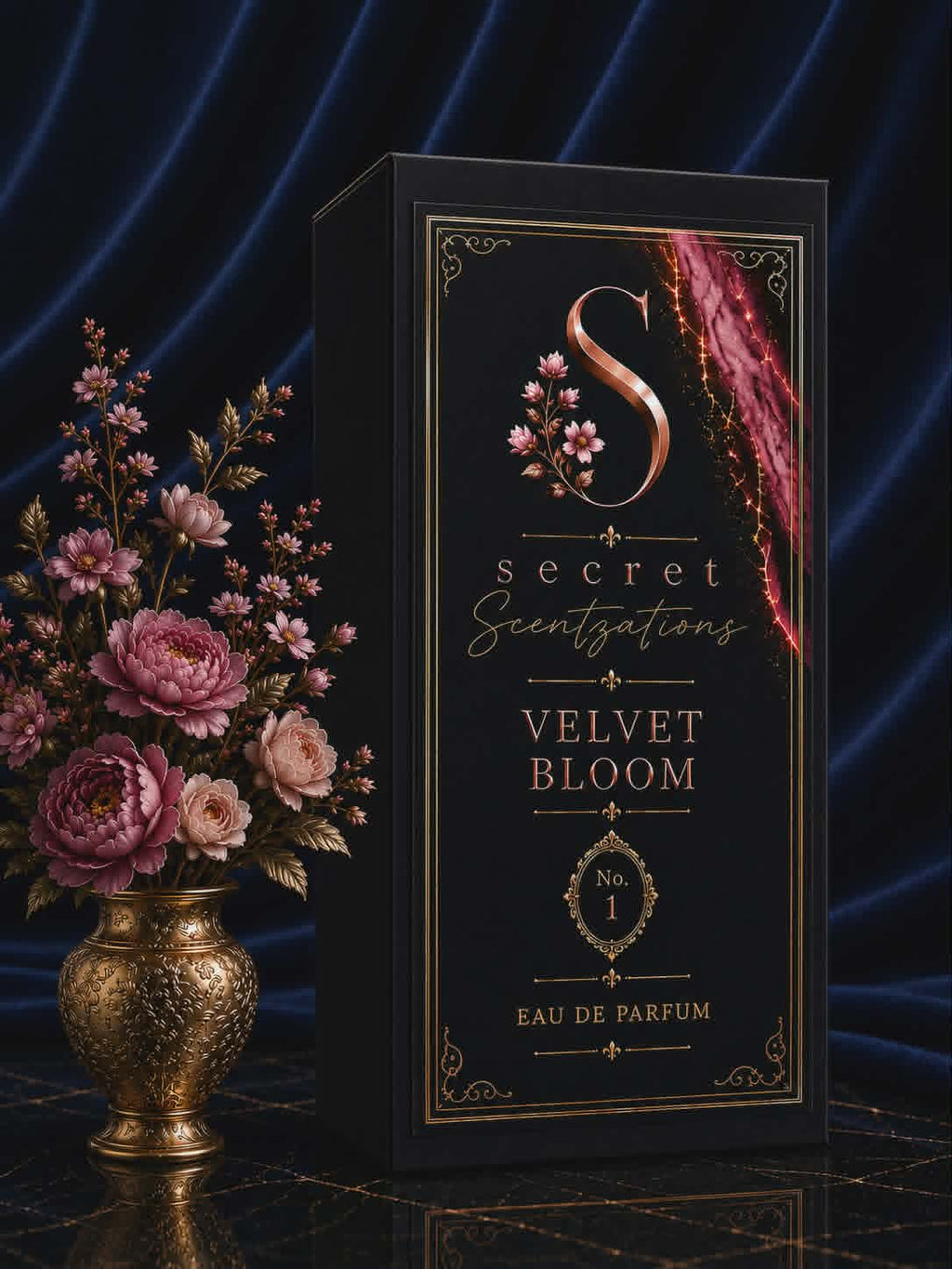 Velvet Bloom No. 1 – Ladies' Eau de Parfum - Secret scentzations & T Belle