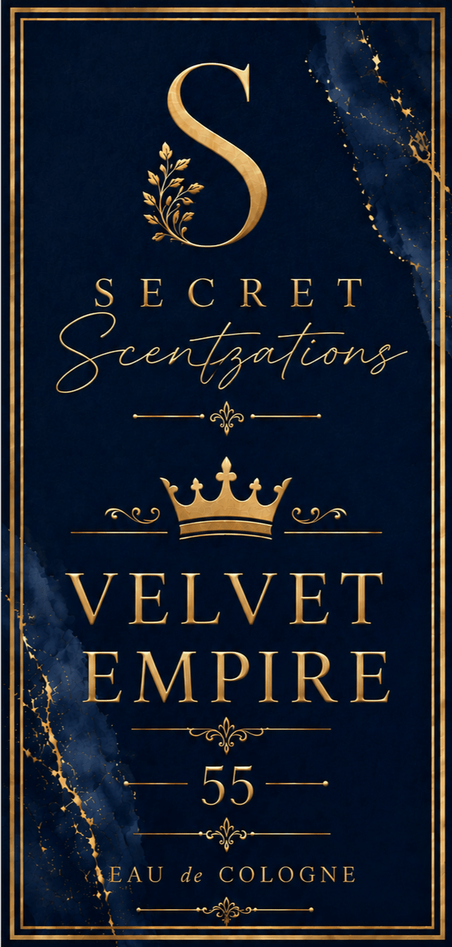 Velvet Empire No. 55 – Men's Eau de Cologne 50ml - Secret scentzations & T Belle