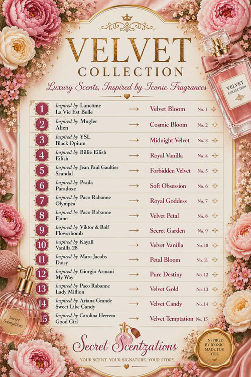Velvet Temptation No. 15 – Ladies' Eau de Parfum - Secret scentzations & T Belle